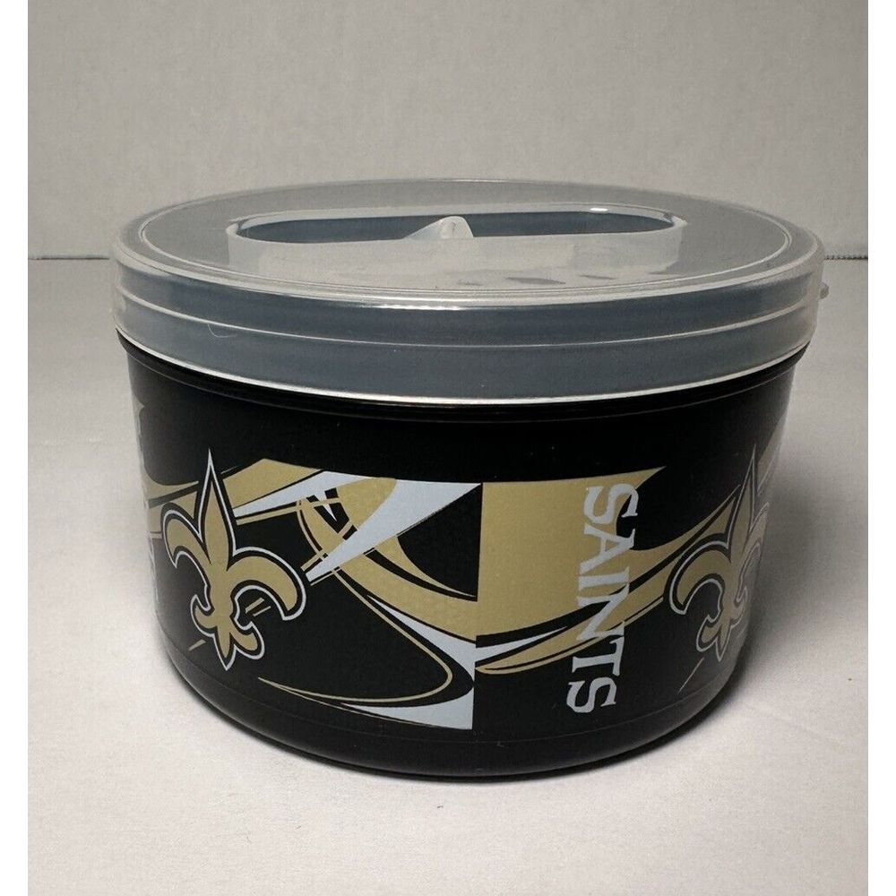 New Orleans Saints Plastic Container‎ - Picture 2 of 6